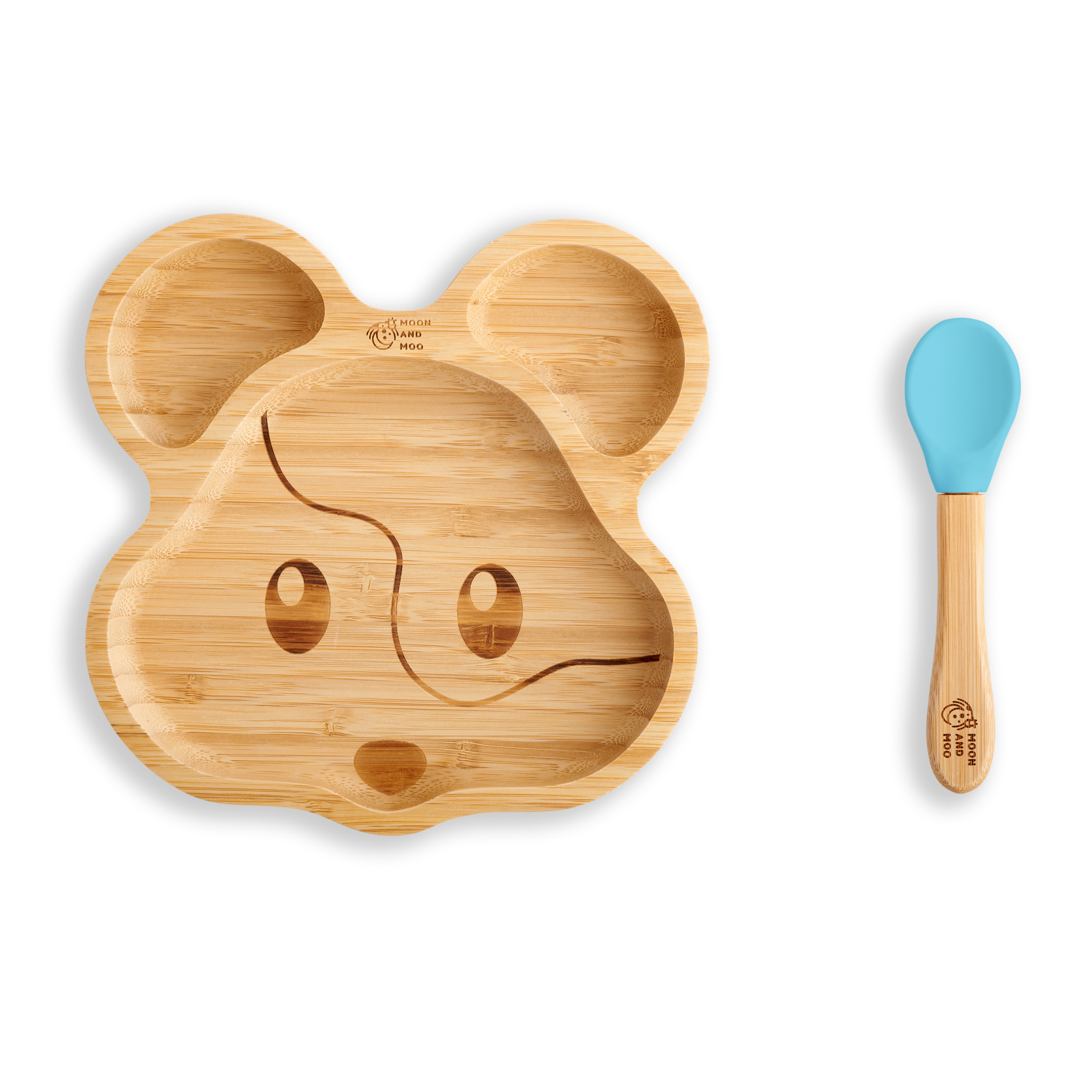 Mouse Bamboo Suction Plate