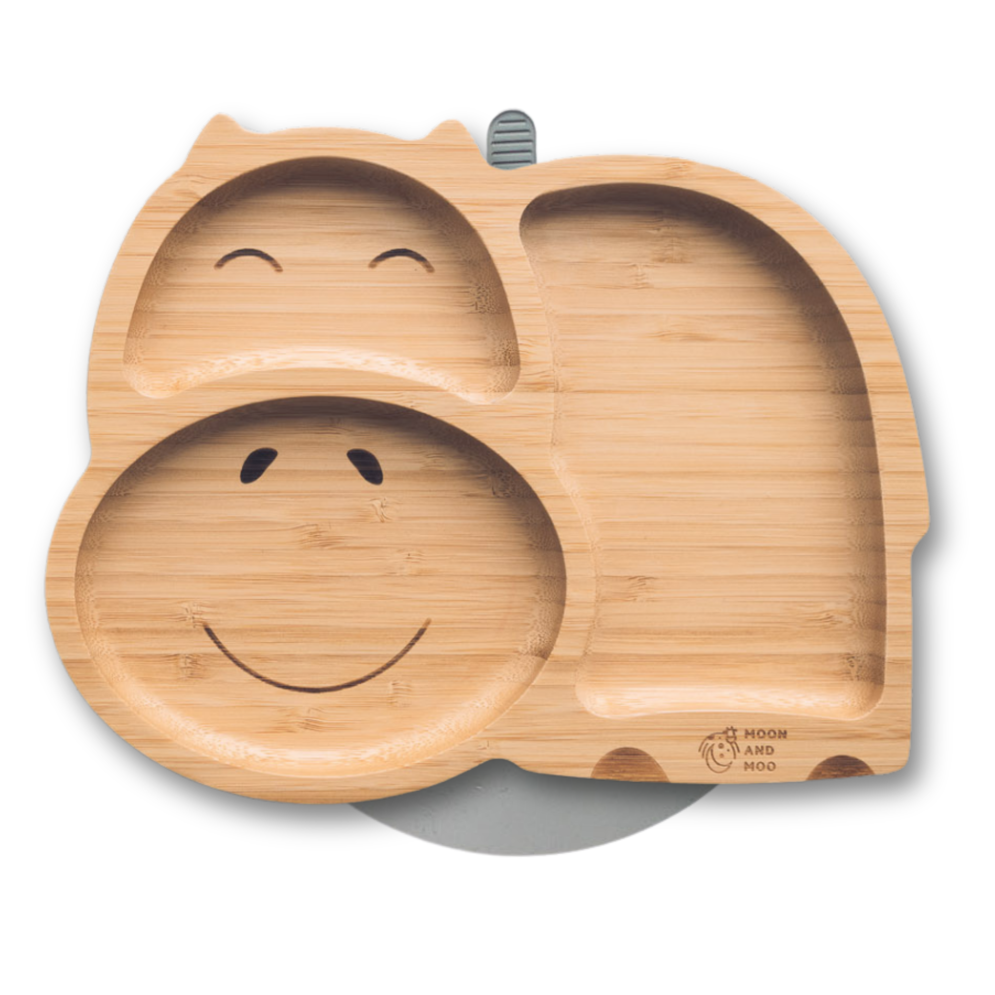 Hippo Bamboo Suction Plate