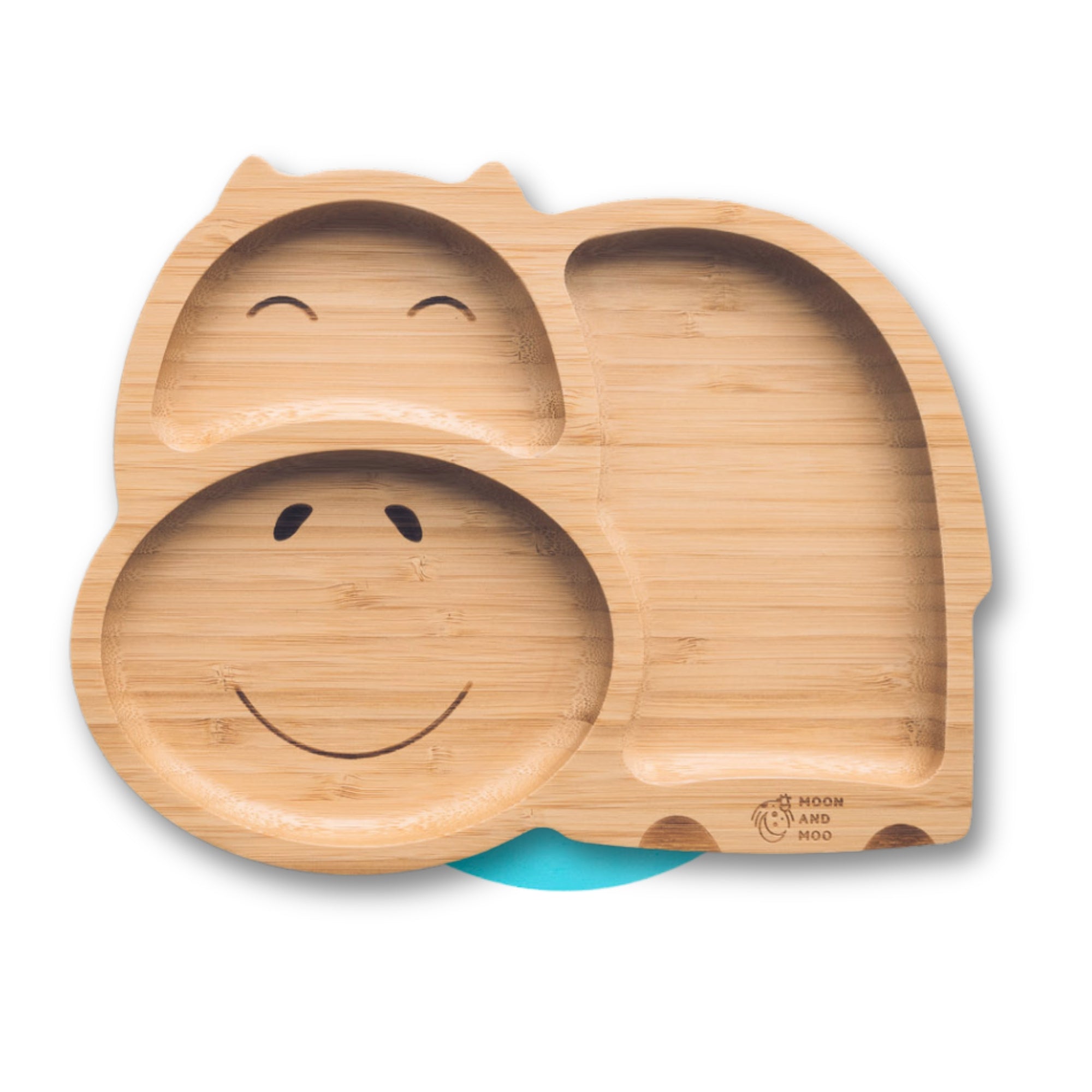 Hippo Bamboo Suction Plate