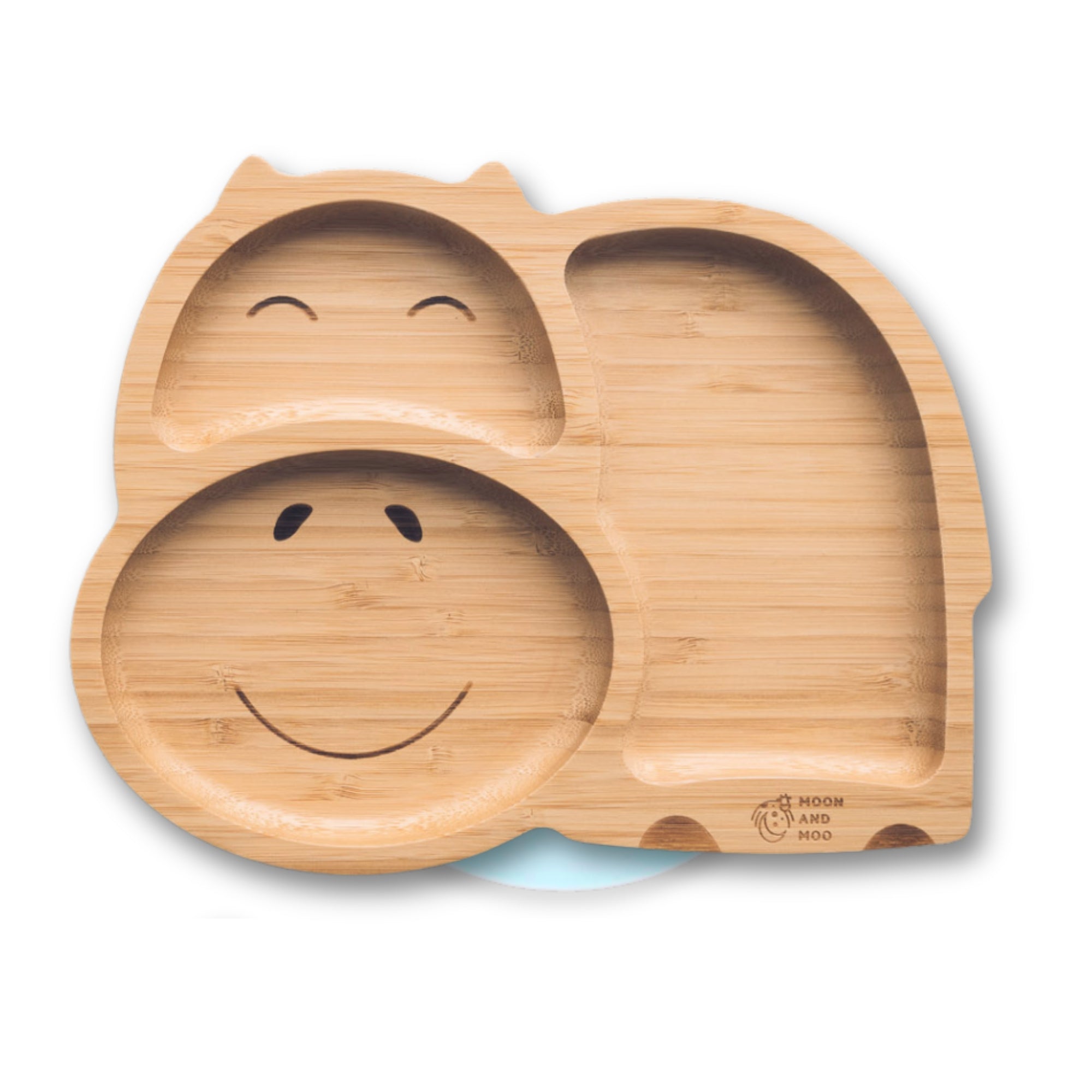 Hippo Bamboo Suction Plate